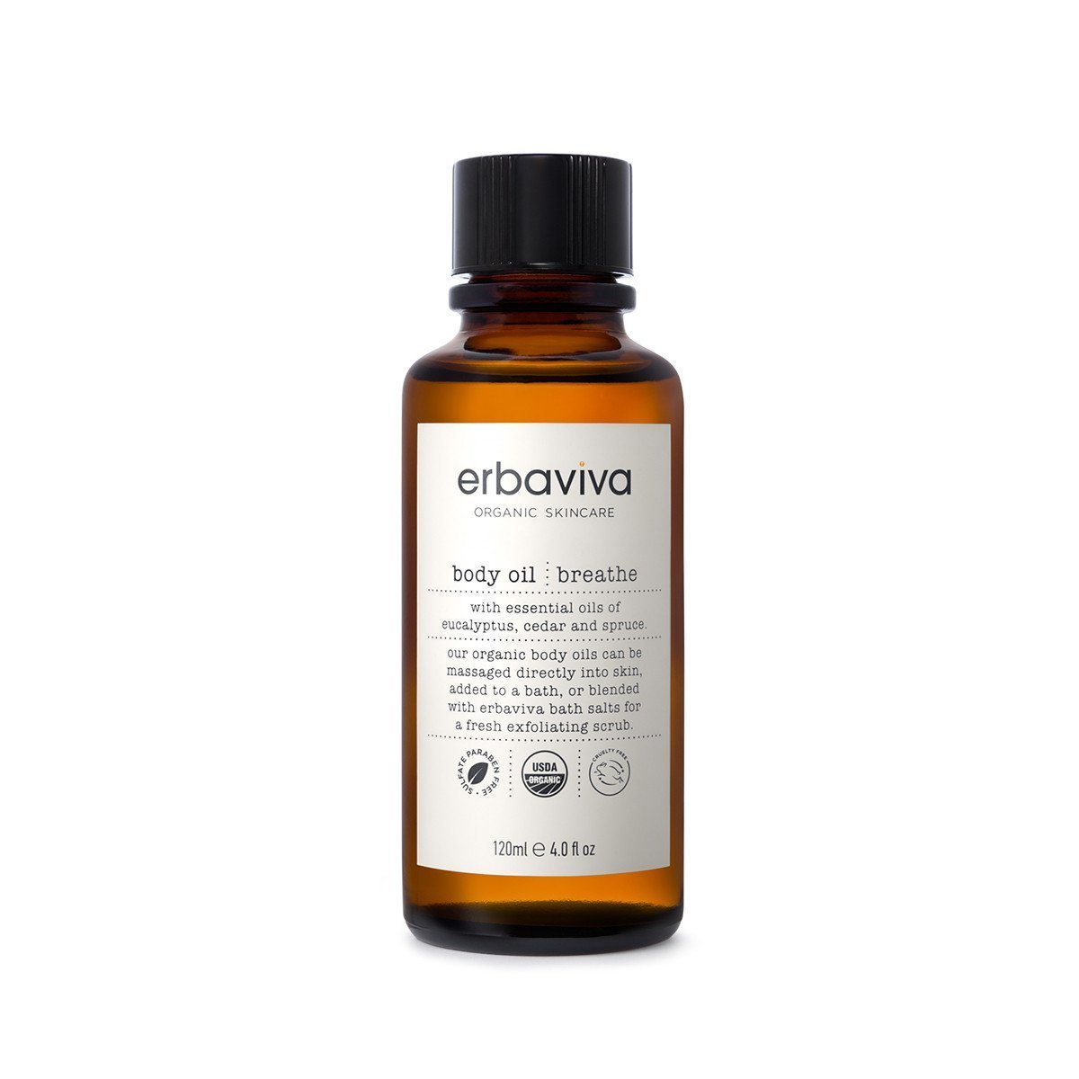 Erbaviva Body Oil Breath 120ml